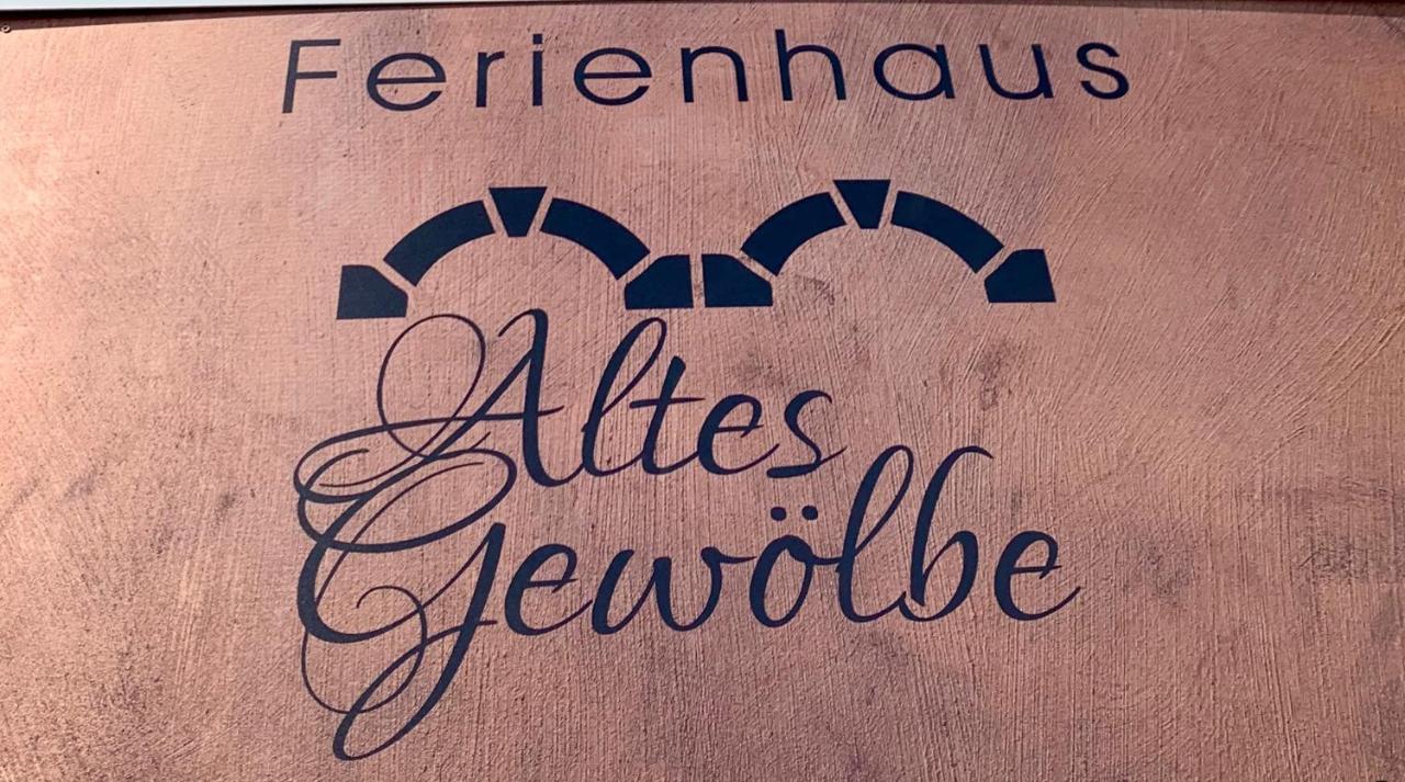Ferienwohnung Altes Gewölbe Elsterheide Exterior foto